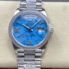 Rolex Day-Date M128349RBR-0032 8+ Factory Stainless Steel Case Replica Watch - Best Quality Replica Watches UK Swiss Watch Brands 1:1 Replica Fake Watch