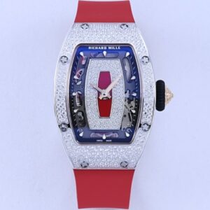 Richard Miller Ladies RM07-01 ZF Factory Rose Gold color Crown Replica Watch - Best Quality Replica Watches UK Swiss Watch Brands 1:1 Replica Fake Watch