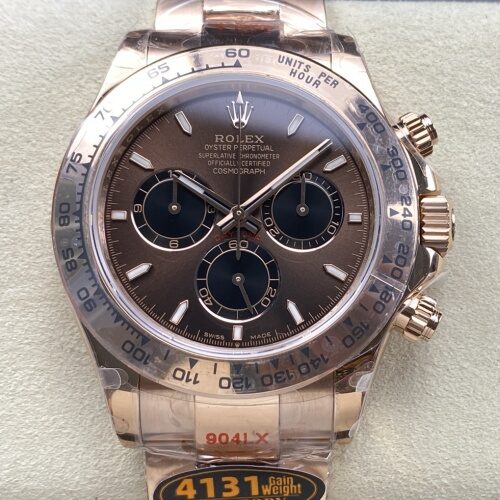 Rolex Cosmograph Daytona 126505-0005 QF Factory Chronograph Function Replica Watch - Best Quality Replica Watches UK Swiss Watch Brands 1:1 Replica Fake Watch