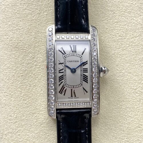 Cartier Tank WB707331 8848 Factory Nine-sided Crown Replica Watch - Best Quality Replica Watches UK Swiss Watch Brands 1:1 Replica Fake Watch