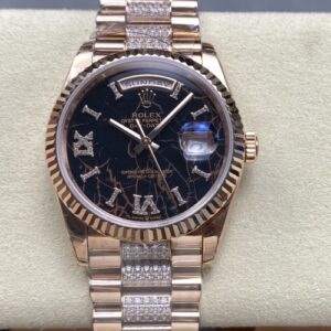 Rolex Day-Date M128235-0042 8+ Factory Date Display Replica Watch - Best Quality Replica Watches UK Swiss Watch Brands 1:1 Replica Fake Watch