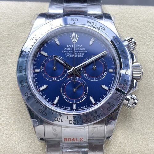 Rolex Cosmograph Daytona 126509-0005 QF Factory Stainless Steel Strap Replica Watch - Best Quality Replica Watches UK Swiss Watch Brands 1:1 Replica Fake Watch