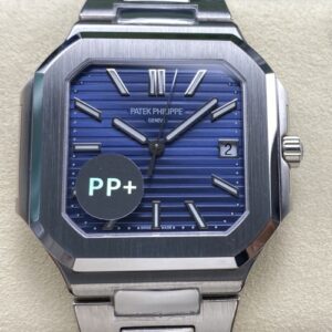 Patek Philippe CUBITUS 7128-1G-001 PP+ factory stick hour markers Replica Watch - Best Quality Replica Watches UK Swiss Watch Brands 1:1 Replica Fake Watch