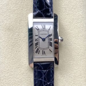 Cartier Tank WSTA0083 8848 Factory Roman Numerals Replica Watch - Best Quality Replica Watches UK Swiss Watch Brands 1:1 Replica Fake Watch