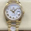 Rolex Day-Date M128348rbr-0043 8+ Factory Diamond Strap Replica Watch - Best Quality Replica Watches UK Swiss Watch Brands 1:1 Replica Fake Watch