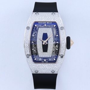 Richard Miller Ladies RM07-01 ZF Factory Black Strap Replica Watch - Best Quality Replica Watches UK Swiss Watch Brands 1:1 Replica Fake Watch