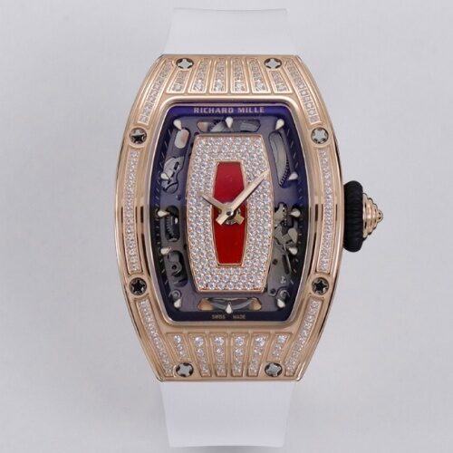 Richard Miller Ladies RM07-01 ZF Factory diamond bezel Replica Watch - Best Quality Replica Watches UK Swiss Watch Brands 1:1 Replica Fake Watch