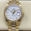 Rolex Day-Date M128348rbr-0048 8+ Factory Bar Hour Markers Replica Watch - Best Quality Replica Watches UK Swiss Watch Brands 1:1 Replica Fake Watch