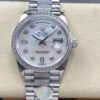 Rolex Day-Date M128349RBR-0014 8+ Factory Solid Case Back Replica Watch - Best Quality Replica Watches UK Swiss Watch Brands 1:1 Replica Fake Watch