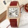 Cartier Santos WJSA0018 AF factory diamond bezel Replica Watch - Best Quality Replica Watches UK Swiss Watch Brands 1:1 Replica Fake Watch