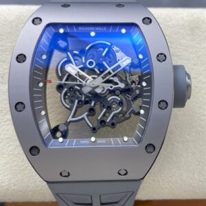 Richard Miller Men's RM 055 ZF Factory Hollow Dial Replica Watch - Best Quality Replica Watches UK Swiss Watch Brands 1:1 Replica Fake Watch