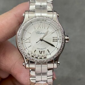 Chopard HAPPY SPORT 278608-3004 Diamond Bezel Replica Watch - Best Quality Replica Watches UK Swiss Watch Brands 1:1 Replica Fake Watch
