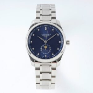 Longines Master Collection L2.919.4.97.6 APS Factory Blue Dial Replica Watch - Best Quality Replica Watches UK Swiss Watch Brands 1:1 Replica Fake Watch
