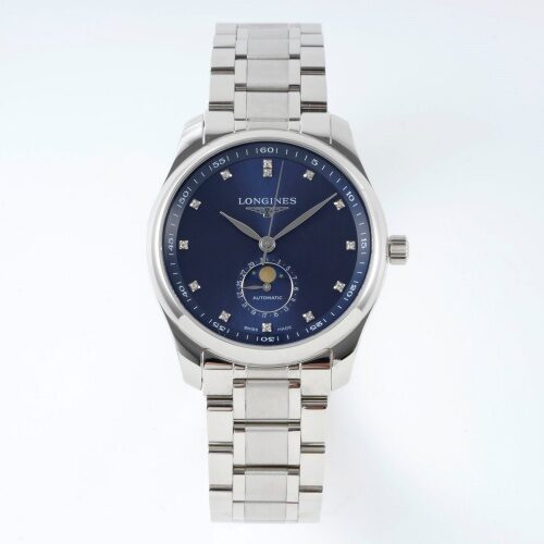 Longines Master Collection L2.919.4.97.6 APS Factory Blue Dial Replica Watch - Best Quality Replica Watches UK Swiss Watch Brands 1:1 Replica Fake Watch