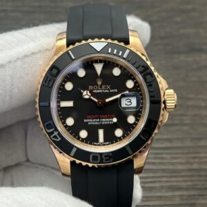 Rolex Yacht-Master M268655-0017 VS Factory Rubber Strap Replica Watch - Best Quality Replica Watches UK Swiss Watch Brands 1:1 Replica Fake Watch