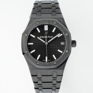 Audemars Piguet Royal Oak 15500 APS factory transparent case back Replica Watch - Best Quality Replica Watches UK Swiss Watch Brands 1:1 Replica Fake Watch