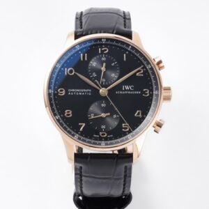 IWC Portugal IW371610 ZF Factory Alligator Leather Strap Replica Watch - Best Quality Replica Watches UK Swiss Watch Brands 1:1 Replica Fake Watch