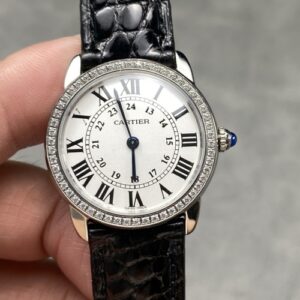 Cartier RONDE DE CARTIER WR000251 K11 Factory Diamond Bezel Replica Watch - Best Quality Replica Watches UK Swiss Watch Brands 1:1 Replica Fake Watch