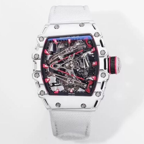 Richard Miller Men's RM38-02 RM Factory Carbon Fiber Bezel Replica Watch - Best Quality Replica Watches UK Swiss Watch Brands 1:1 Replica Fake Watch