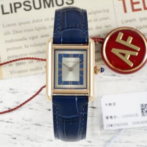 Cartier Tank WGTA0058 AF Factory Grey Dial Replica Watch - Best Quality Replica Watches UK Swiss Watch Brands 1:1 Replica Fake Watch
