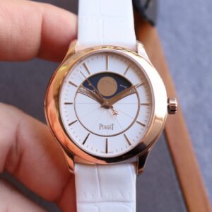 Piaget Jewelry Watch G0A40110 CC Factory Alligator Leather Strap Replica Watch - Best Quality Replica Watches UK Swiss Watch Brands 1:1 Replica Fake Watch