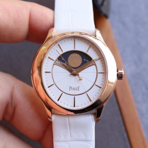 Piaget Jewelry Watch G0A40110 CC Factory Alligator Leather Strap Replica Watch - Best Quality Replica Watches UK Swiss Watch Brands 1:1 Replica Fake Watch