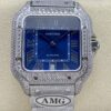 Cartier Santos WSSA0010 AMG factory Roman numerals Replica Watch - Best Quality Replica Watches UK Swiss Watch Brands 1:1 Replica Fake Watch