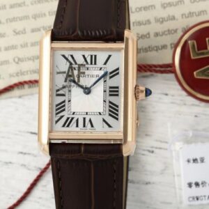 Cartier Tank WGTA0056 AF Factory Mineral Crystal Mirror Replica Watch - Best Quality Replica Watches UK Swiss Watch Brands 1:1 Replica Fake Watch