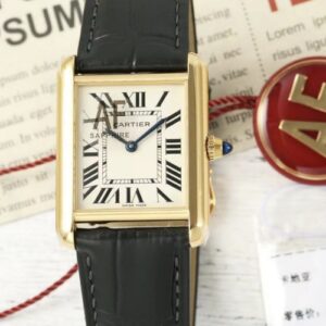 Cartier Tank WGTA0067 AF Factory Roman Numerals Replica Watch - Best Quality Replica Watches UK Swiss Watch Brands 1:1 Replica Fake Watch