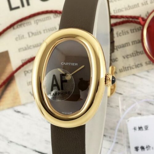 Cartier tub WGBA0031 AF factory brown dial Replica Watch - Best Quality Replica Watches UK Swiss Watch Brands 1:1 Replica Fake Watch