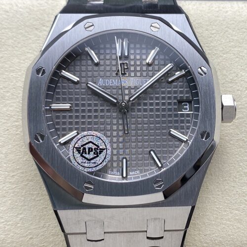 AP Royal Oak 15500ST.OO.1220ST.02 APS Factory Stainless Steel Bezel Replica Watch - Best Quality Replica Watches UK Swiss Watch Brands 1:1 Replica Fake Watch