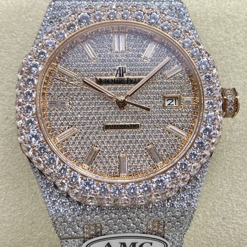 Audemars Piguet Royal Oak 15400OR.021 AMG Factory Date Display Replica Watch - Best Quality Replica Watches UK Swiss Watch Brands 1:1 Replica Fake Watch
