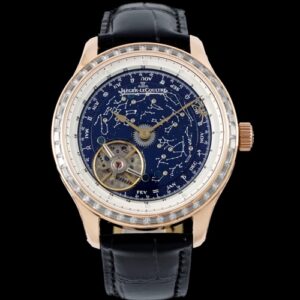 Jaeger-LeCoultre Master RMS Factory Tourbillon Leather Strap Replica Watch - Best Quality Replica Watches UK Swiss Watch Brands 1:1 Replica Fake Watch