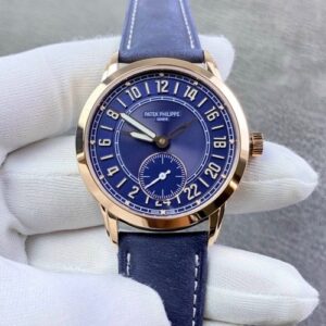Patek Philippe Complications 5224R-001 GR Factory Blue Dial Replica Watch - Best Quality Replica Watches UK Swiss Watch Brands 1:1 Replica Fake Watch