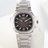 Patek Philippe Nautilus 7014-1G-001 GR Factory Diamond Strap Replica Watch - Best Quality Replica Watches UK Swiss Watch Brands 1:1 Replica Fake Watch