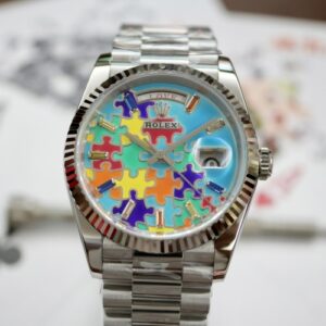 Rolex Day-Date M128239-0056 QH Factory Replica Watch - Best Quality Replica Watches UK Swiss Watch Brands 1:1 Replica Fake Watch