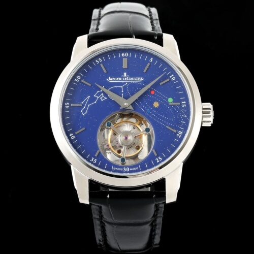 Jaeger-LeCoultre Master 16634E1 RMS Factory Tourbillon Stainless Steel Crown Replica Watch - Best Quality Replica Watches UK Swiss Watch Brands 1:1 Replica Fake Watch