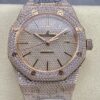 Audemars Piguet Royal Oak 15400OR.023 AMG Factory Diamond Bezel Replica Watch - Best Quality Replica Watches UK Swiss Watch Brands 1:1 Replica Fake Watch
