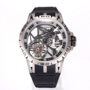 Roger Dubuis Excalibur RDDBEX0479 NEW Factory Tourbillon Titanium Bezel Replica Watch - Best Quality Replica Watches UK Swiss Watch Brands 1:1 Replica Fake Watch