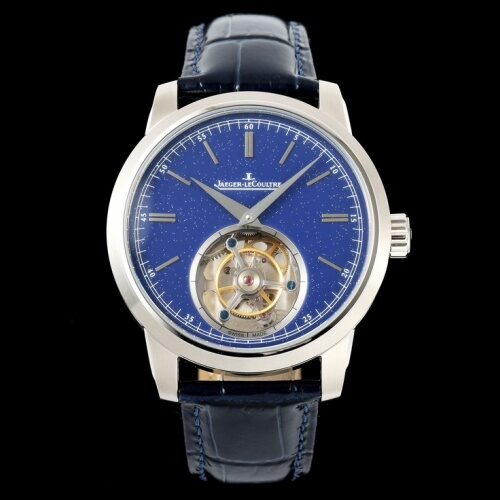 Jaeger-LeCoultre Master 16634E0 RMS Factory Tourbillon Transparent Case Back Replica Watch - Best Quality Replica Watches UK Swiss Watch Brands 1:1 Replica Fake Watch