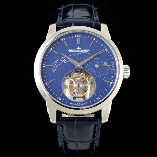 Jaeger-LeCoultre Master 16634E1 RMS Factory Tourbillon Bar Hour Markers Replica Watch - Best Quality Replica Watches UK Swiss Watch Brands 1:1 Replica Fake Watch