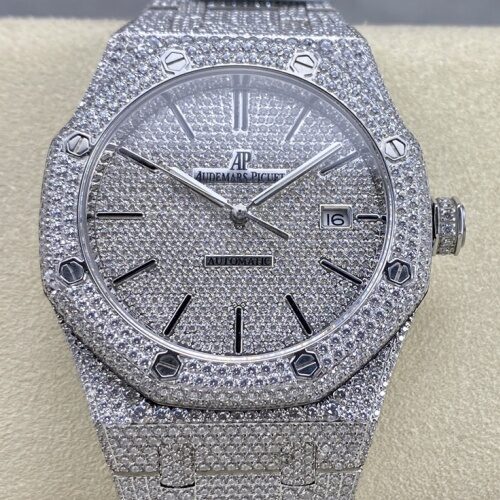 Audemars Piguet Royal Oak 15400ST.012 AMG Factory Stick Hour Markers Replica Watch - Best Quality Replica Watches UK Swiss Watch Brands 1:1 Replica Fake Watch