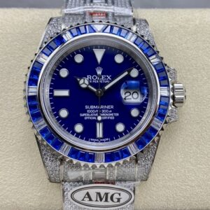 Rolex GMT-Master 116759 SAru-78211 AMG factory diamond dial Replica Watch - Best Quality Replica Watches UK Swiss Watch Brands 1:1 Replica Fake Watch
