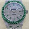 Audemars Piguet Royal Oak 15400ST.013 AMG factory full diamond case Replica Watch - Best Quality Replica Watches UK Swiss Watch Brands 1:1 Replica Fake Watch