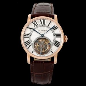 Cartier ROTONDE DE W1556215 RMS Factory Tourbillon Replica Watch - Best Quality Replica Watches UK Swiss Watch Brands 1:1 Replica Fake Watch