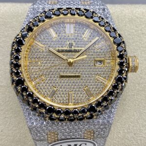 Audemars Piguet Royal Oak 15400OR.024 AMG Factory Diamond Crown Replica Watch - Best Quality Replica Watches UK Swiss Watch Brands 1:1 Replica Fake Watch