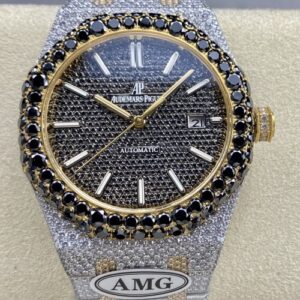 Audemars Piguet Royal Oak 15400OR.025 AMG factory transparent case back Replica Watch - Best Quality Replica Watches UK Swiss Watch Brands 1:1 Replica Fake Watch