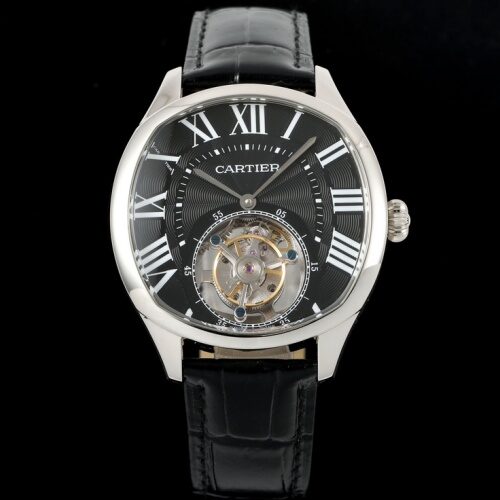 Cartier DRIVE DE W4100015 RMS factory tourbillon stainless steel case Replica Watch - Best Quality Replica Watches UK Swiss Watch Brands 1:1 Replica Fake Watch