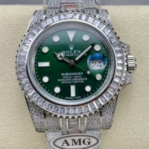 Rolex GMT-Master 116759 SAru-78214 AMG Factory stainless steel crown Replica Watch - Best Quality Replica Watches UK Swiss Watch Brands 1:1 Replica Fake Watch