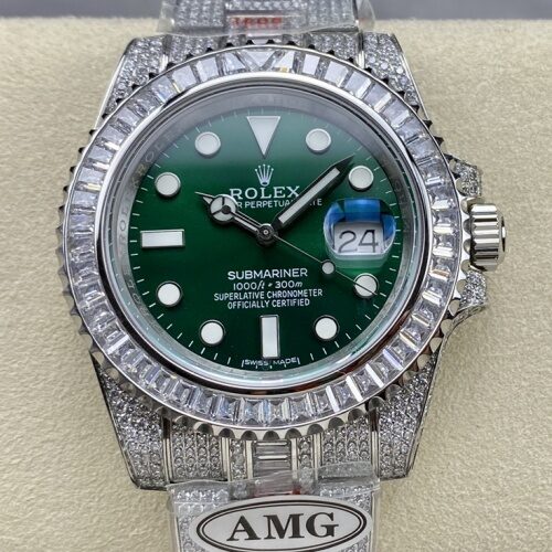 Rolex GMT-Master 116759 SAru-78214 AMG Factory stainless steel crown Replica Watch - Best Quality Replica Watches UK Swiss Watch Brands 1:1 Replica Fake Watch